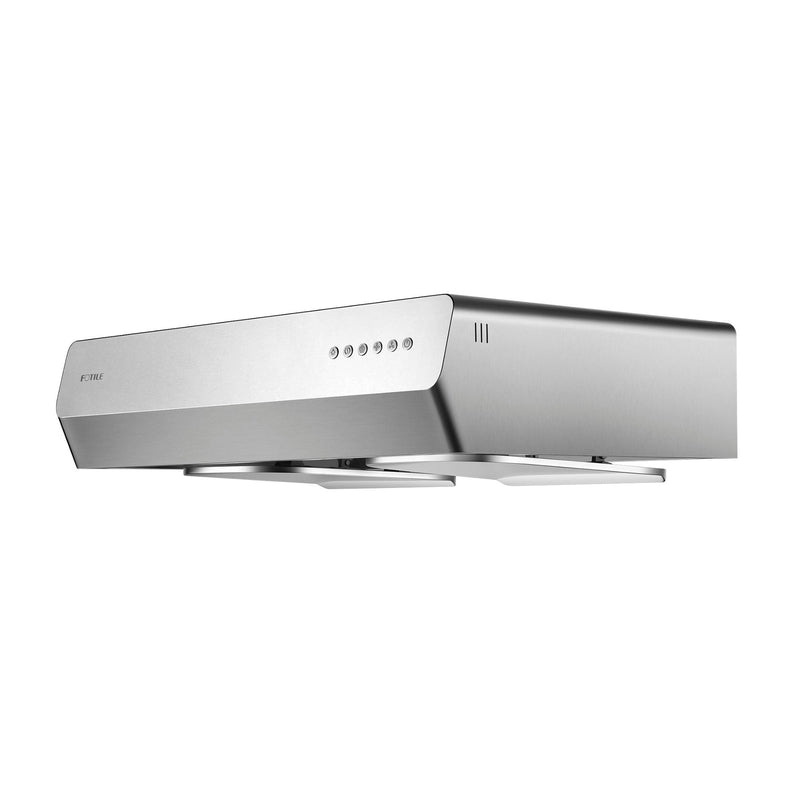 Fotile Pixie Air Series 30-Inch 800 CFM Slim Line Under Cabinet Range Hood with WhisPower Motors and Capture-Shield Technology for Powerful & Quiet Cooking Ventilation (UQS3001)