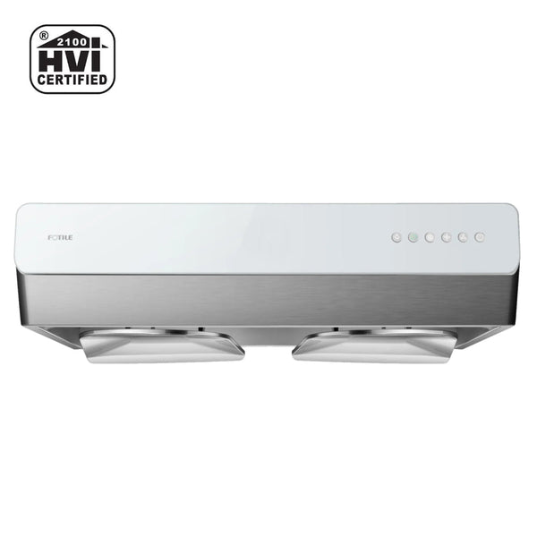 Fotile Pixie Air Series 30-Inch 800 CFM Slim Line Under Cabinet Range Hood with WhisPower Motors and Capture-Shield Technology for Powerful & Quiet Cooking Ventilation (UQS3001)