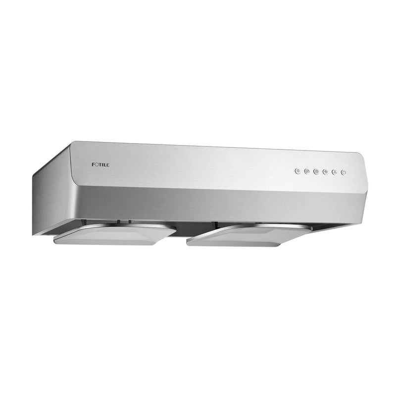Fotile Pixie Air Series 30-Inch 800 CFM Slim Line Under Cabinet Range Hood with WhisPower Motors and Capture-Shield Technology for Powerful & Quiet Cooking Ventilation (UQS3001)