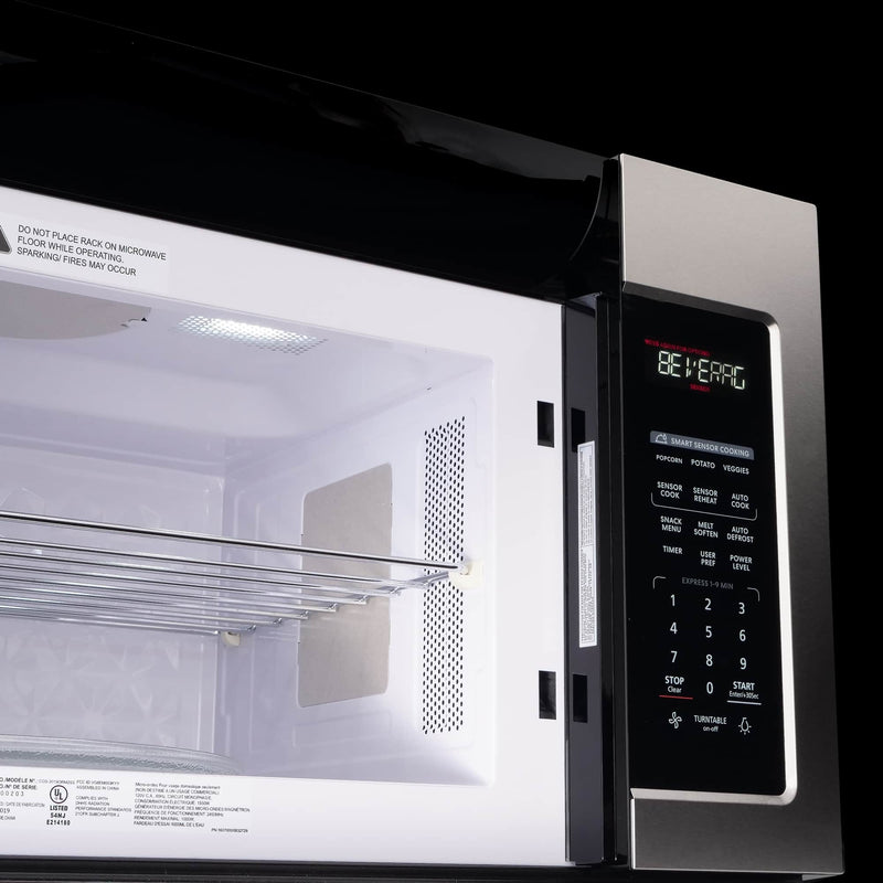 Cosmo 4-Piece Appliance Package - 30-Inch Single Oven Electric Range, Dishwasher, Refrigerator with Water Dispenser and Over-the-Range Microwave in Stainless Steel (COS-4PKG-683)
