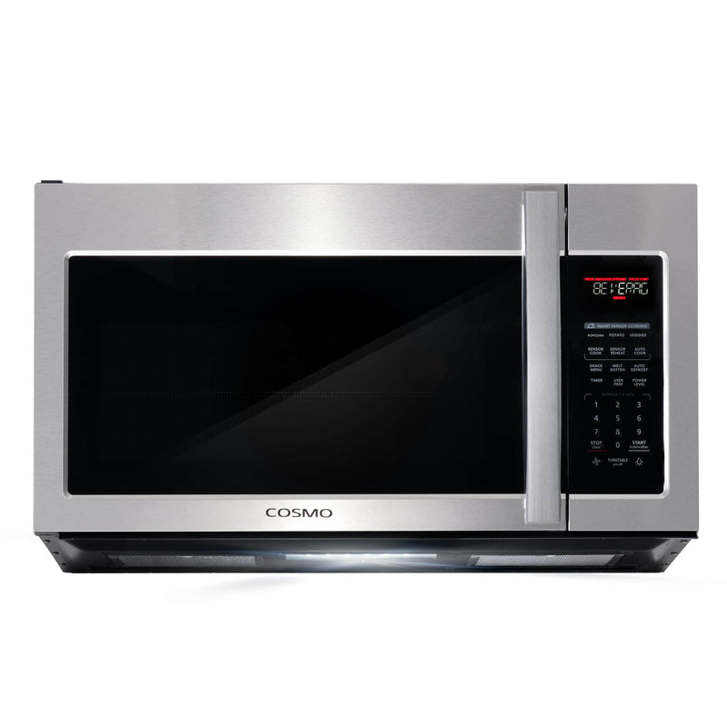 Cosmo 4-Piece Appliance Package - 30-Inch Single Oven Electric Range, Dishwasher, Refrigerator with Water Dispenser and Over-the-Range Microwave in Stainless Steel (COS-4PKG-683)