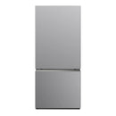 Verona 30-Inch Freestanding Bottom Freezer Refrigerator with 17.6 Cu. Ft. Total Capacity, Automatic Ice Maker, Recessed Handle (VEFBF3017RISL)