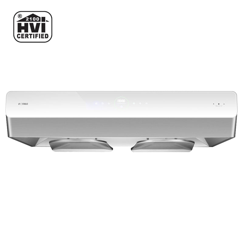 Fotile Pixie Air 850 CFM Under Cabinet Range Hood in Stainless Steel