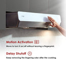 Fotile Pixie Air 850 CFM Under Cabinet Range Hood in Stainless Steel
