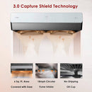 Fotile Pixie Air 850 CFM Under Cabinet Range Hood in Stainless Steel