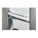 Verona 30-Inch Freestanding Bottom Freezer Refrigerator with 17.6 Cu. Ft. Total Capacity, Automatic Ice Maker, Recessed Handle (VEFBF3017RISL)