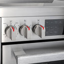 Cosmo 4-Piece Appliance Package - 30-Inch Single Oven Electric Range, Wall Mount Range Hood , Dishwasher and Refrigerator with Water Dispenser in Stainless Steel (COS-4PKG-644)