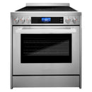 Cosmo 4-Piece Appliance Package - 30-Inch Electric Range, Under Cabinet Range Hood, Dishwasher and Refrigerator in Stainless Steel (COS-4PKG-643)