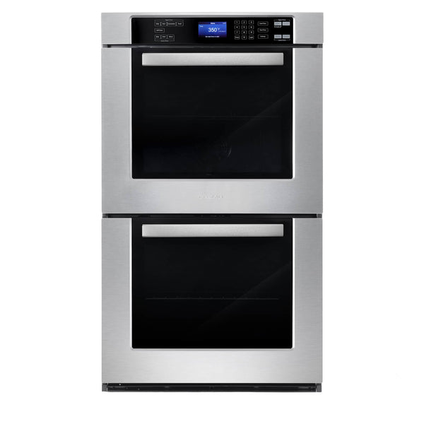 テレビ Cosmabgd Cosmo 30-Inch Double Electric Built-In Wall Oven in Stainless Steel (C