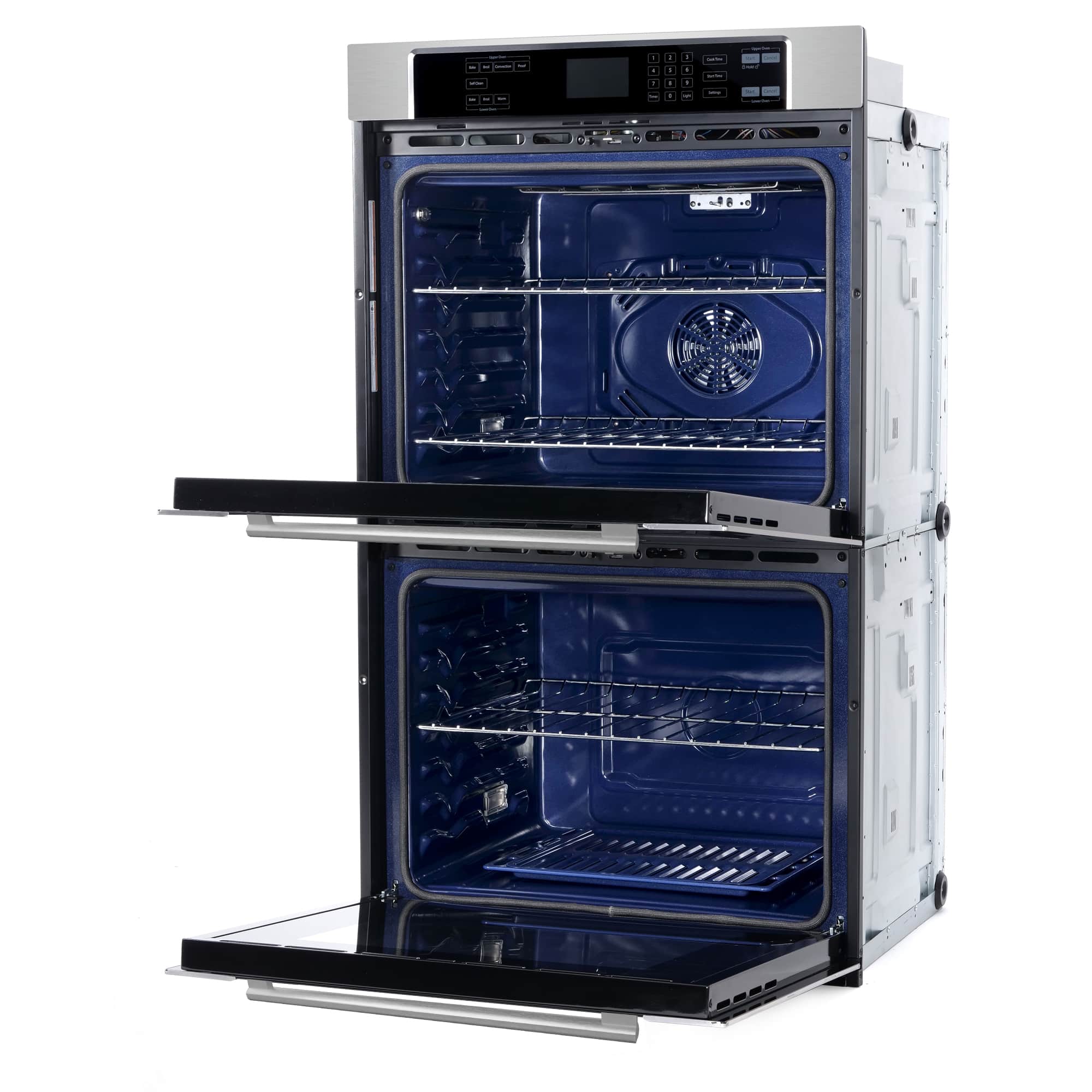 Cosmo 30-Inch Double Electric Built-In Wall Oven in Stainless Steel (C
