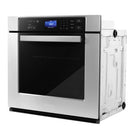 Cosmo 30-Inch 5 Cu. Ft. Convection and Self Cleaning Single Electric Wall Oven in Stainless Steel (COS-30ESWC)