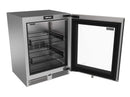 Perlick 24-Inch ADA Undercounter Refrigerator with 4.5 Cu. Ft. Capacity, RAPIDCOOL Technology in Panel Ready Glass Door (G5RE24GA)