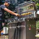 Monument Classic Infrared Propane Gas Grill in Stainless Steel with 4 Burners (35633)