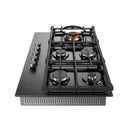 Fotile 36-Inch Anti-Glare Glass Tri-Ring Gas Cooktop (GLG36501 / GLG36501-Y)