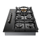Fotile 36-Inch Anti-Glare Glass Tri-Ring Gas Cooktop (GLG36501 / GLG36501-Y)