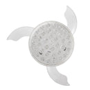 Parrot Uncle 36-Inch Bangaiore Modern Downrod Mount Crystal Ceiling Fan with Lighting and Remote Control