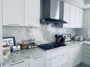 Fotile Perimeter Vent Series 36-Inch 1100 CFM Wall Mount Range Hood with 2 LED light and Touchscreen in Stainless Steel (EMG9030)