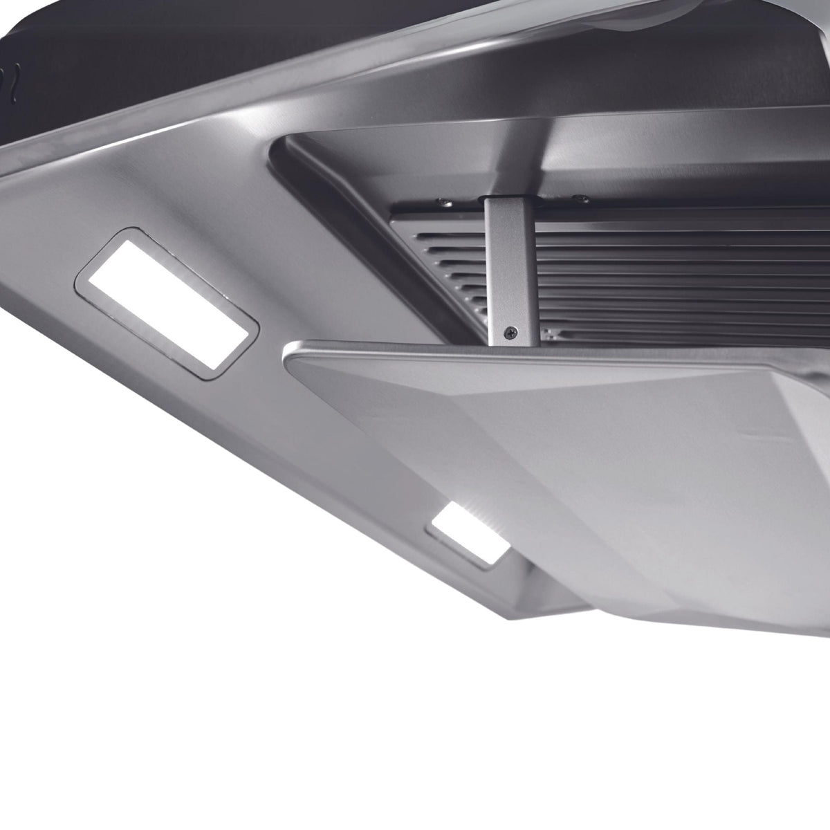 Fotile Perimeter Vent Series 36-Inch 1100 CFM Wall Mount Range Hood with 2 LED light and Touchscreen in Stainless Steel (EMG9030)