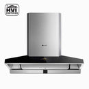 Fotile Perimeter Vent Series 36-Inch 1100 CFM Wall Mount Range Hood with 2 LED light and Touchscreen in Stainless Steel (EMG9030)