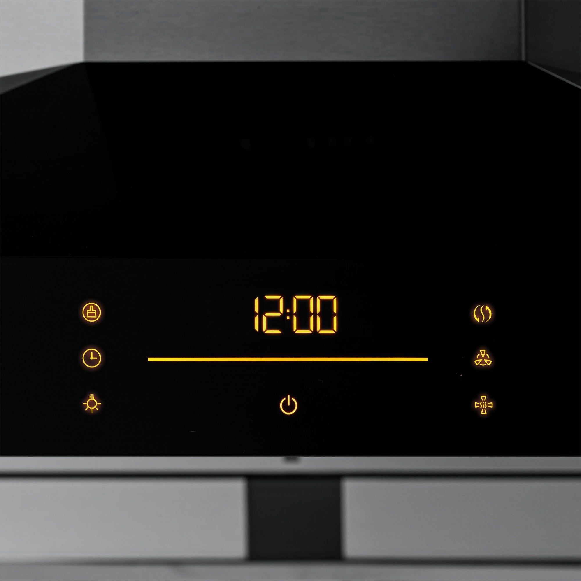 Fotile Perimeter Vent Series 36-Inch 1100 CFM Wall Mount Range Hood with 2 LED light and Touchscreen in Stainless Steel (EMG9030)