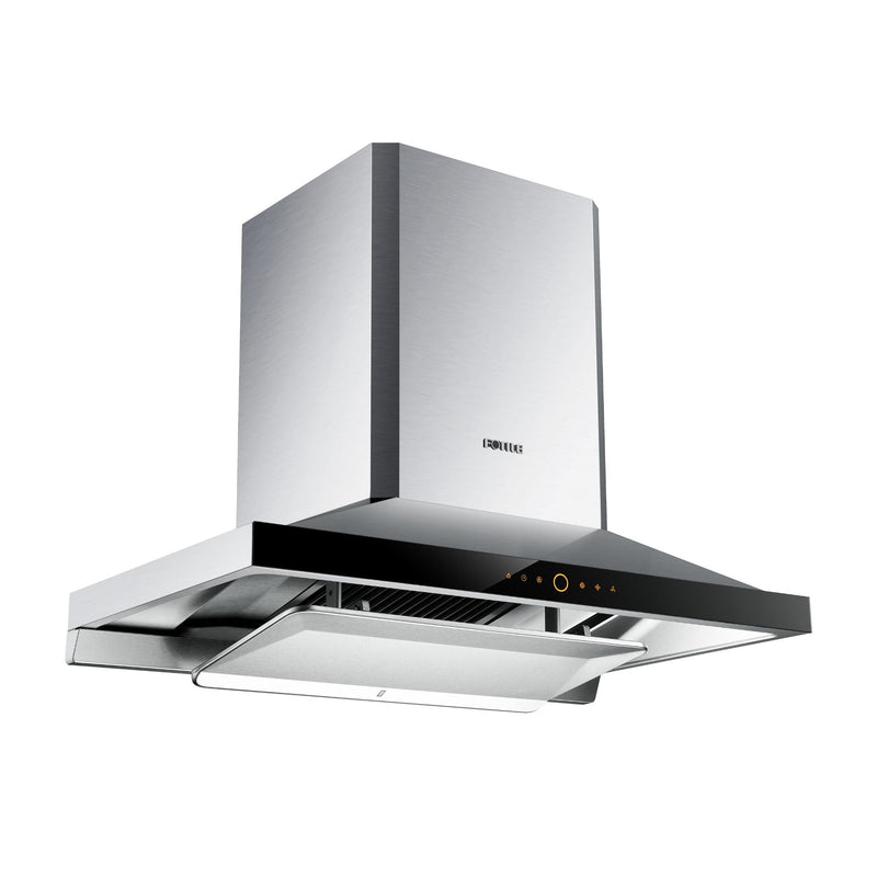 Fotile Perimeter Vent Series 36" 1000 CFM Wall Mount Range Hood with LED light and Touchscreen in Stainless Steel (EMS9026)