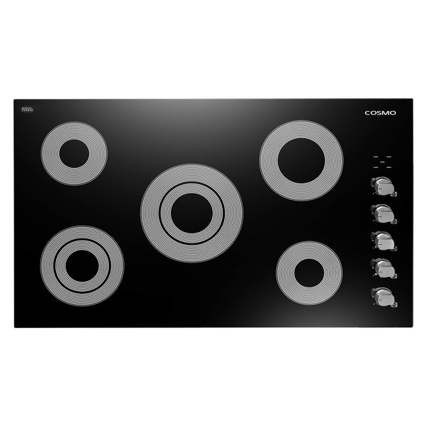 Cosmo 36-Inch Electric Ceramic Glass Cooktop with 5 Burners (COS-365ECC)