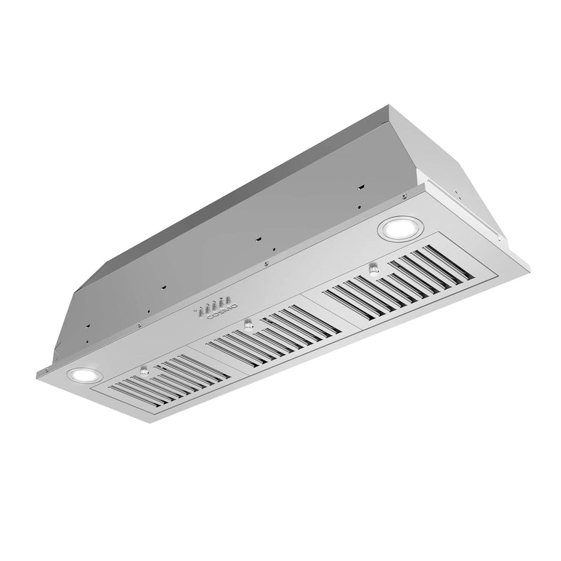Cosmo 36-Inch 380 CFM Ducted Insert Range Hood in Stainless Steel (COS