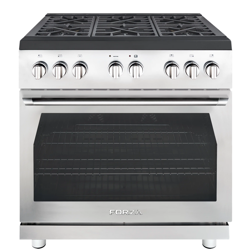 Forza 36-inch Professional All Gas Range Special Edition in Stainless Steel (FR366SE)