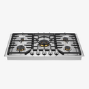 ROBAM G-Series 36-Inch Dual Fuel Cooktop with 5 Burners in Stainless Steel (G515)