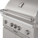 Thor Kitchen 36-Inch Professional Freestanding Liquid Propane Gas BBQ Grill in Stainless Steel (TPG3601-LP)