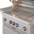Thor Kitchen 36-Inch Professional Freestanding Gas BBQ Grill with Natural Gas Kit in Stainless Steel (TPG3601-NG)