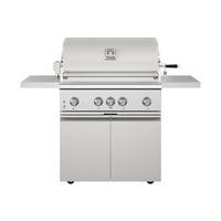 Thor Kitchen 36-Inch Professional Freestanding Liquid Propane Gas BBQ Grill in Stainless Steel (TPG3601-LP)