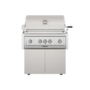 Thor Kitchen 36-Inch Professional Freestanding Liquid Propane Gas BBQ Grill in Stainless Steel (TPG3601-LP)