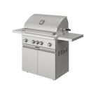 Thor Kitchen 36-Inch Professional Freestanding Gas BBQ Grill with Natural Gas Kit in Stainless Steel (TPG3601-NG)