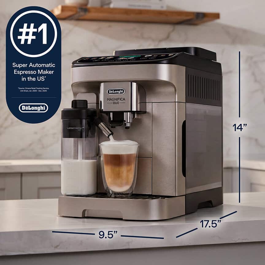 De'Longhi Magnifica Duo ECAM33080SXB image 6