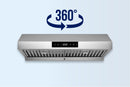 Hauslane Ducted Under Cabinet Range Hood (UC-PS18)