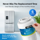Waterdrop Water Filter, Replacement for GE® SmartWater® MWF®, MWFINT, MWFP, MWFA, GWF, HDX FMG-1, Kenmore® 9991, GSE25GSHECSS, WFC1201