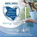 Waterdrop Water Filter, Replacement for GE® SmartWater® MWF®, MWFINT, MWFP, MWFA, GWF, HDX FMG-1, Kenmore® 9991, GSE25GSHECSS, WFC1201