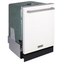 Kostch 24-Inch Top Control Built-In Dishwasher with Third Rack & 45 dBA in White (KOS-24DWH03M-W)