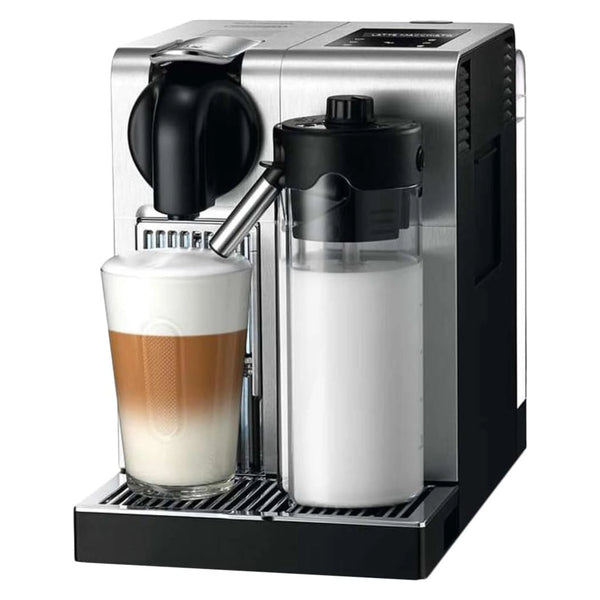 De'Longhi Nespresso Lattissima Pro Capsule Espresso/Cappuccino Machine in Brushed Aluminum and Black (EN750MB)