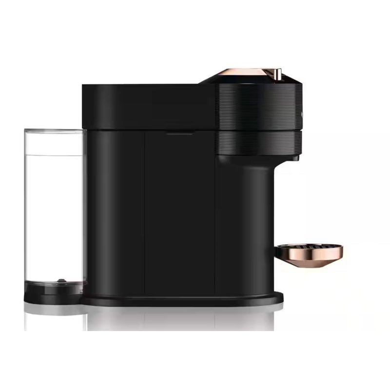 De'Longhi Nespresso Vertuo Next Premium Coffee and Espresso Maker in Black and Rose Gold (ENV120B)