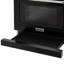 Kostch 36-Inch Tilt Panel Propane Gas Range with 6 Sealed Burners & 6 Cu. Ft. Convection Oven in Black (KOS-36RG07TLP-B)