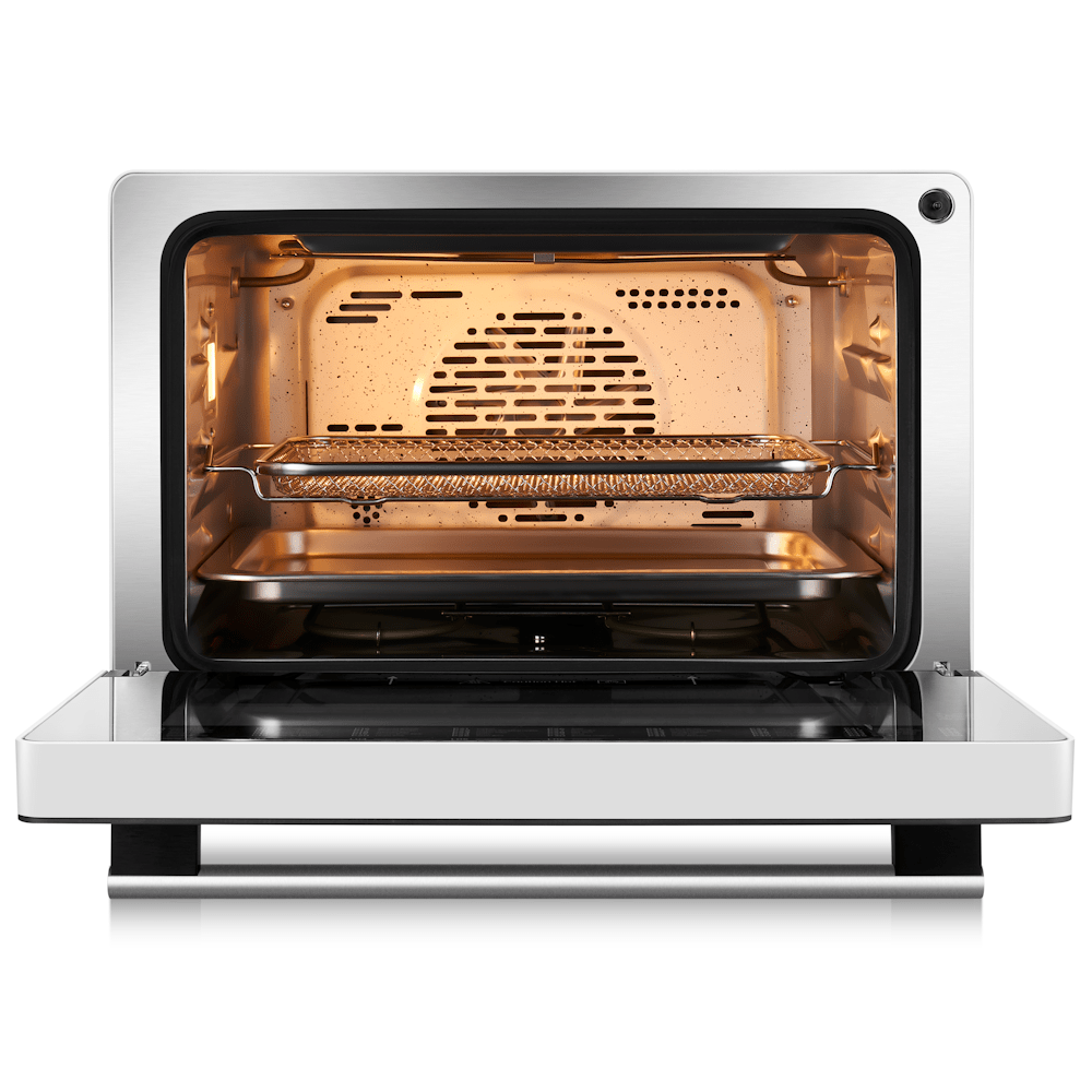 Fotile ChefCubii Countertop Combi-Steam Oven with Convection Bake, Air Fry, and Dehydrate, 1.1 Cu. Ft. Capacity with 50 Preset Menus in White (HYZK32-E3)