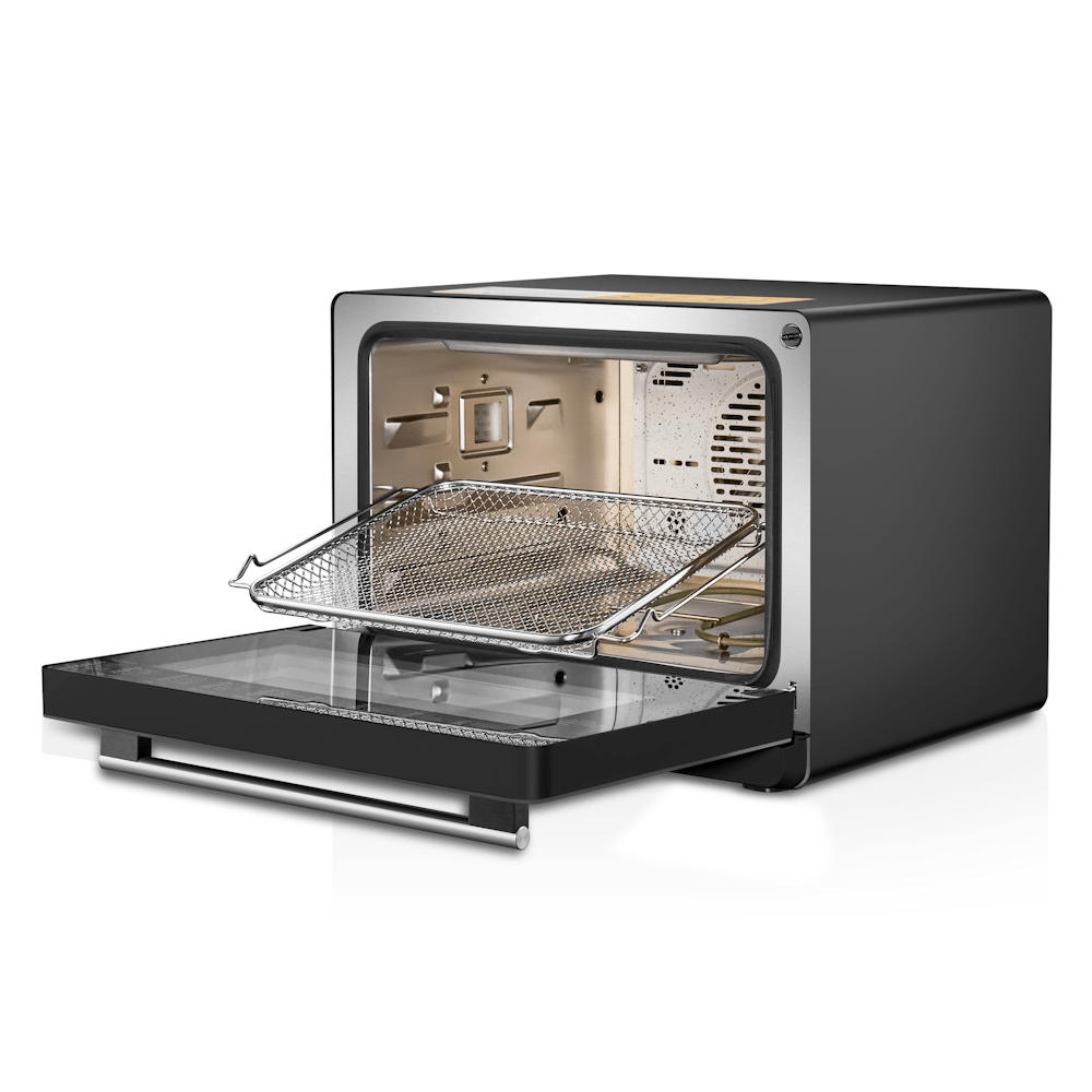 Fotile ChefCubii Countertop Combi-Steam Oven with Convection Bake, Air Fry, and Dehydrate, 1.1 Cu. Ft. Capacity with 50 Preset Menus in Black (HYZK32-E3-B)