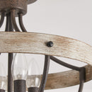 Parrot Uncle 4-Light Industrial Ceiling Light (BBW9128-4110V)