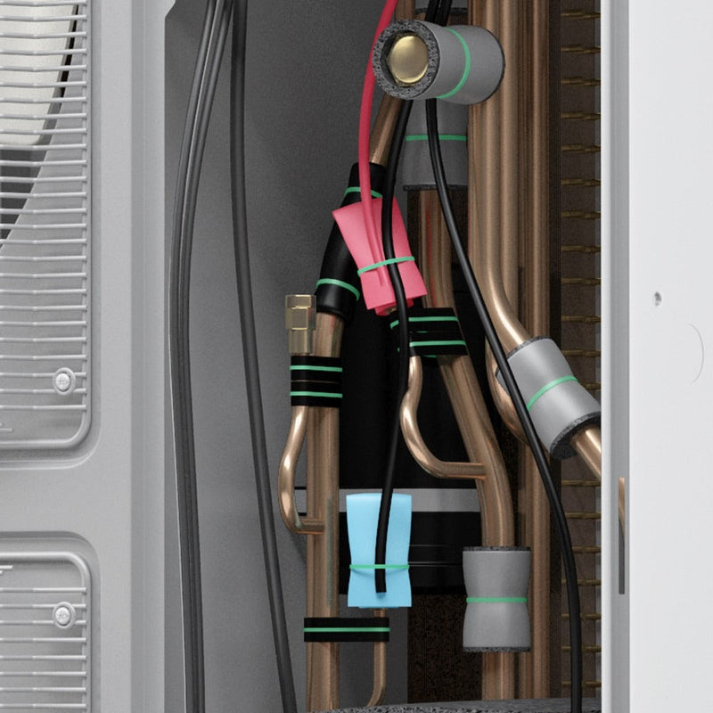 MRCOOL Universal - Central Heat Pump & Gas Furnace Split System - 4-5 Ton, 60K BTU, 96% AFUE - 17.5" Cabinet - Downflow