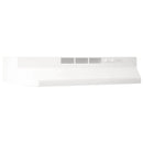 Broan-NuTone 24-Inch Ductless Under Cabinet Range Hood in White (412401)