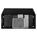 Broan-NuTone 30-Inch Ductless Under Cabinet Range Hood with Charcoal Filter in Black (413023)