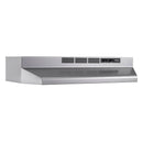 Broan-NuTone 36-Inch Ductless Under Cabinet Range Hood in Stainless Steel (4136SF)