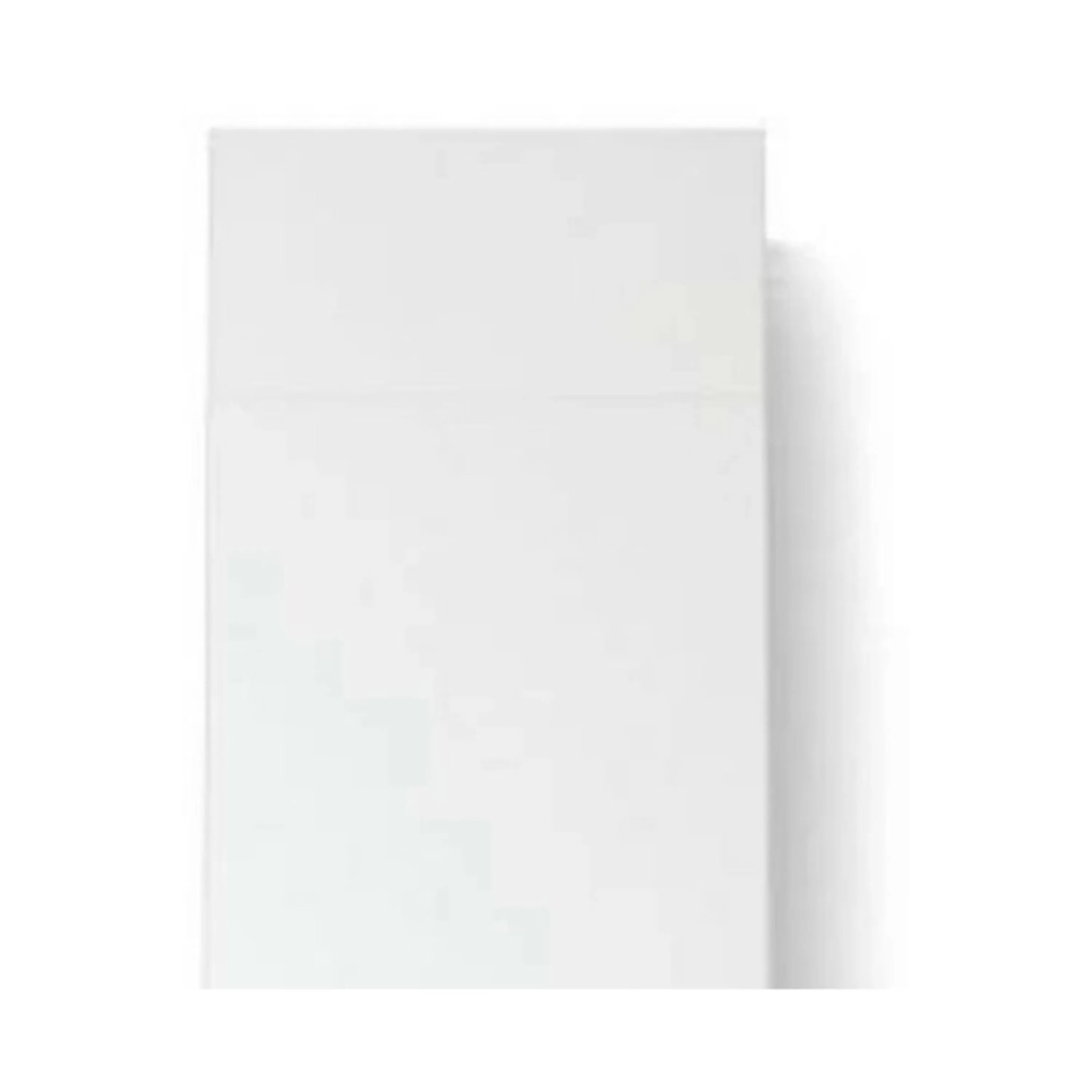 White hood extension panel for chimney, rectangular 30–36 in section